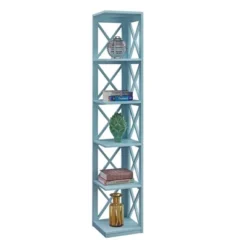 63.75" Oxford 5 Tier Corner Bookcase - Breighton Home 17 63.75" Oxford 5 Tier Corner Bookcase - Breighton Home -Deals Breighton Home Store GUEST 8add406f 0c27 4284 a958 648ba0349406