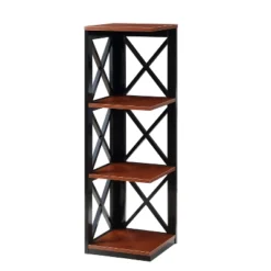 38.5" Oxford 3 Tier Corner Bookcase - Breighton Home 28 38.5" Oxford 3 Tier Corner Bookcase - Breighton Home -Deals Breighton Home Store GUEST 8b261890 47a1 44c1 afb1 5d6253f4f45e