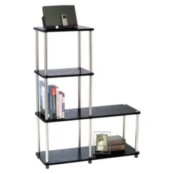 41.75" Designs2Go 4 Tier Multi Shelf L Bookshelf - Breighton Home -Deals Breighton Home Store GUEST 8b49ff05 4961 4e90 90a4 8e396d9c1689