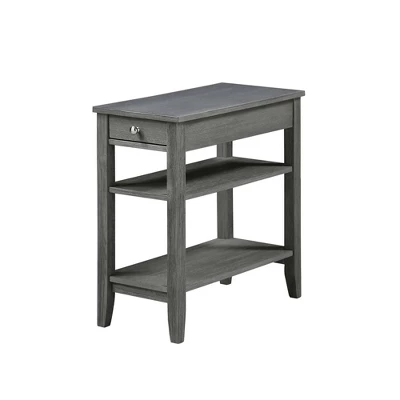 American Heritage 3 Tier End Table With Drawer - Breighton Home 13 American Heritage 3 Tier End Table With Drawer - Breighton Home - Image 13