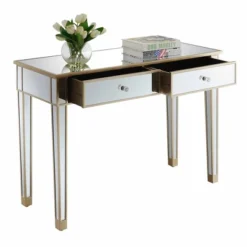 Gold Coast Mirrored Desk - Breighton Home 15 Gold Coast Mirrored Desk - Breighton Home -Deals Breighton Home Store GUEST 8d155b1e 3112 405e bb74 4bdca9ff154c