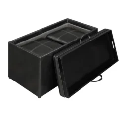 Sheridan Storage Bench W/2 Side Ottomans Black - Breighton Home 10 Sheridan Storage Bench W/2 Side Ottomans Black - Breighton Home -Deals Breighton Home Store GUEST 8ff62a6e 96bc 4853 9fe9 edf04d116105