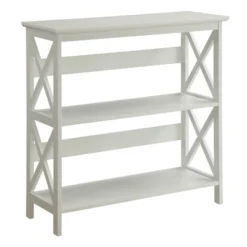 32.5" Oxford 3 Tier Bookcase - Breighton Home -Deals Breighton Home Store GUEST 90184236 56bb 4855 9465 5281282d1c5e