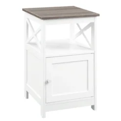 Oxford End Table With Storage Cabinet And Shelf - Breighton Home 17 Oxford End Table With Storage Cabinet And Shelf - Breighton Home -Deals Breighton Home Store GUEST 910ca5e8 cfd6 4246 abb4 239e377aa849