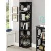 63.75" Omega 5 Tier Corner Bookcase - Breighton Home