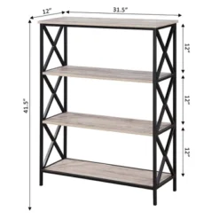 42" Tucson 4 Tier Bookcase - Breighton Home 9 42" Tucson 4 Tier Bookcase - Breighton Home -Deals Breighton Home Store GUEST 93d119b5 a5a2 4952 b82f a729969ce9cb