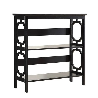 32.5" Omega 3 Tier Bookcase - Breighton Home 4 32.5" Omega 3 Tier Bookcase - Breighton Home - Image 4