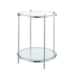Royal Crest 2 Tier Round End Table - Johar Furniture -Deals Breighton Home Store GUEST 990e6529 ceb0 4600 88df c77152402ac0