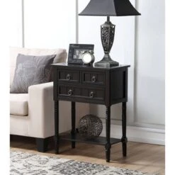 Kendra 3 Drawer Hall Table With Shelf - Breighton Home -Deals Breighton Home Store GUEST 9aba7f5f fbbc 410e a6f3 331437091983
