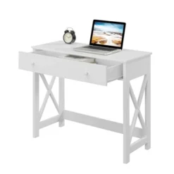 36" Oxford Desk White - Breighton Home 8 36" Oxford Desk White - Breighton Home -Deals Breighton Home Store GUEST 9cef4d4d 91a7 43e1 940f 7f54c25c6fca