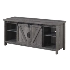 Blake Barn Door TV Stand For TVs Up To 55" With Shelves And Sliding Cabinets - Breighton Home 8 Blake Barn Door TV Stand For TVs Up To 55" With Shelves And Sliding Cabinets - Breighton Home -Deals Breighton Home Store GUEST a90f310e 2825 40a9 9e08 b5d46a0aad9e