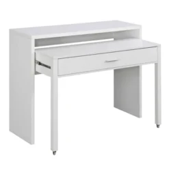 Newport JB Console Sliding Desk With Drawer And Riser - Breighton Home -Deals Breighton Home Store GUEST a91f6e07 8d53 425d bafe 123bec643136