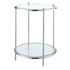 Royal Crest 2 Tier Round End Table - Johar Furniture -Deals Breighton Home Store GUEST a989775c 450e 4a7c 934c 1ccb65d0a819
