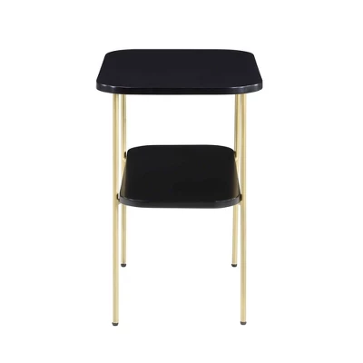 Lunar Chairside End Table With Shelf - Breighton Home 3 Lunar Chairside End Table With Shelf - Breighton Home - Image 3