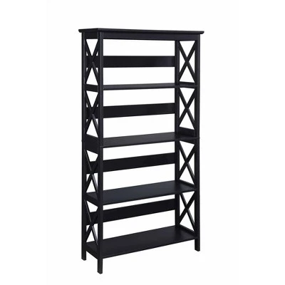 60" Oxford 5 Tier Bookcase - Breighton Home 8 60" Oxford 5 Tier Bookcase - Breighton Home - Image 8