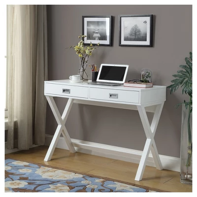 Landon Desk White - Breighton Home 2 Landon Desk White - Breighton Home - Image 2