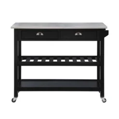 American Heritage 3 Tier Stainless Steel Kitchen Cart With Drawers - Breighton Home -Deals Breighton Home Store GUEST b8c6d07e e74f 42e3 ac4a 58380fbe1c0f
