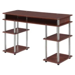 Designs2Go No Tools Student Desk With Shelves - Breighton Home -Deals Breighton Home Store GUEST b9882358 55cc 4063 b7d1 68e5dbb001a2
