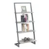 57" Graystone 4 Tier Ladder Bookshelf - Breighton Home