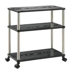 Designs2Go 3 Tier Office Caddy With Wheels - Breighton Home -Deals Breighton Home Store GUEST ba612771 2ca6 4d47 9321 bce7857b13f1
