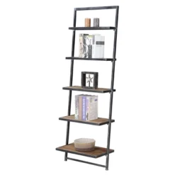 72.25" Laredo 5 Tier Ladder Bookcase/shelf Natural/Antique Black - Breighton Home 8 72.25" Laredo 5 Tier Ladder Bookcase/shelf Natural/Antique Black - Breighton Home -Deals Breighton Home Store GUEST bdeb2bf6 2605 4442 903d 58c6bd3c6a7e