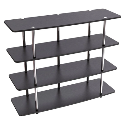 Designs2Go XL Highboy 4 Tier TV Stand For TVs Up To 55" - Breighton Home 6 Designs2Go XL Highboy 4 Tier TV Stand For TVs Up To 55" - Breighton Home - Image 6