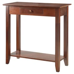 American Heritage Hall Table With Drawer Shelf - Breighton Home -Deals Breighton Home Store GUEST bf21e01a 7e42 448b bed2 11f5ac109fba