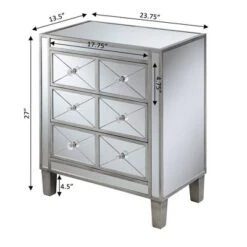 Gold Coast BettyB Mirrored End Table - Breighton Home 17 Gold Coast BettyB Mirrored End Table - Breighton Home -Deals Breighton Home Store GUEST c2605c98 bcde 44ac b6d5 13dcc7be0c92