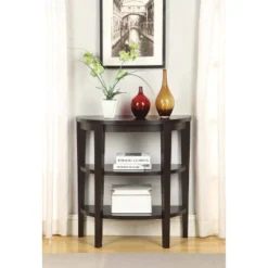 Deals Breighton Home Store 18 Newport 3 Shelf Console - Breighton Home