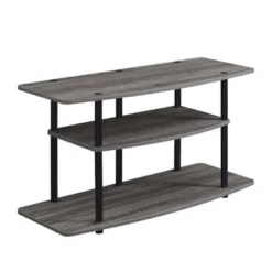 Designs2Go 3 Tier Wide TV Stand For TVs Up To 43" - Breighton Home -Deals Breighton Home Store GUEST c8745c08 7989 4299 a7c1 a78a2ee80484