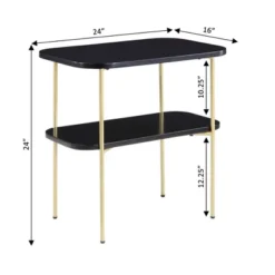 Lunar Chairside End Table With Shelf - Breighton Home 11 Lunar Chairside End Table With Shelf - Breighton Home -Deals Breighton Home Store GUEST c9a866af d93d 4bf0 afbb 0257a2865f77