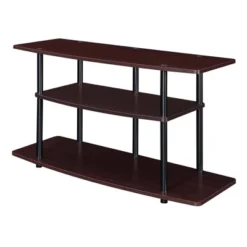Designs2Go 3 Tier Wide TV Stand For TVs Up To 43" - Breighton Home -Deals Breighton Home Store GUEST ca8017b4 5e6c 41b9 908c 88cb2cc48a4f