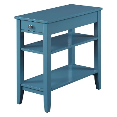 American Heritage 3 Tier End Table With Drawer - Breighton Home 10 American Heritage 3 Tier End Table With Drawer - Breighton Home - Image 10
