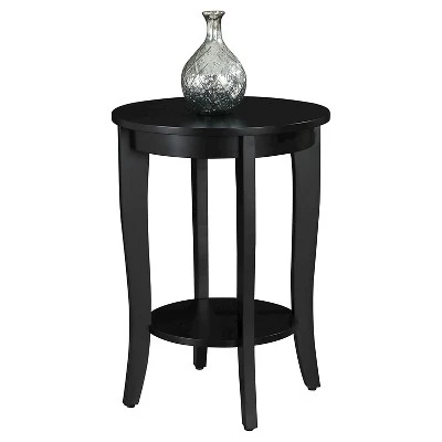 American Heritage Round End Table - Convenience Concepts 1 American Heritage Round End Table - Convenience Concepts