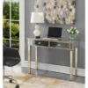 Gold Coast Mirrored Desk - Breighton Home