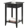 American Heritage End Table With Drawer Shelf - Breighton Home