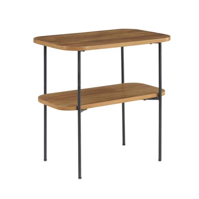 Lunar Chairside End Table With Shelf - Breighton Home 6 Lunar Chairside End Table With Shelf - Breighton Home - Image 6