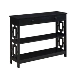 Town Square 1 Drawer Console Table With Shelves - Breighton Home -Deals Breighton Home Store GUEST d6874d4f 86df 4677 9319 da73aa1537ac