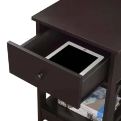 Omega 1 Drawer End Table - Breighton Home -Deals Breighton Home Store GUEST d73db837 68a4 44cd 90f1 1f4ac73a161a