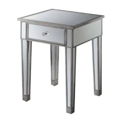 Gold Coast Mirrored End Table With Drawer - Breighton Home 21 Gold Coast Mirrored End Table With Drawer - Breighton Home -Deals Breighton Home Store GUEST d8ddfb89 4a99 42a2 a56c f0b75d704e8c