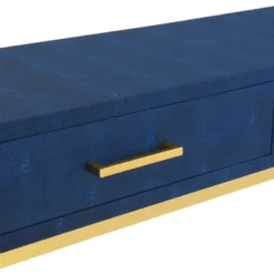 Ashley Console Table Blue/Gold - Breighton Home -Deals Breighton Home Store GUEST d9366914 9c34 4515 8db2 0be24f13a8a6