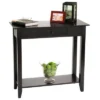 American Heritage Hall Table With Drawer Shelf - Breighton Home
