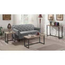 Laredo Parquet Console Table Natural/Black - Breighton Home 9 Laredo Parquet Console Table Natural/Black - Breighton Home -Deals Breighton Home Store GUEST dba69ee4 3c0d 455a 8b87 df570803f5ef