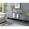 Nadia Chrome Console Table Chrome - Breighton Home