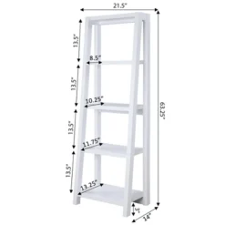 63.25" Newport Lilly Bookcase White - Breighton Home 9 63.25" Newport Lilly Bookcase White - Breighton Home -Deals Breighton Home Store GUEST e013e303 66fb 4459 805e f8d762735f68