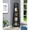 71" Newport 5 Tier Corner Bookshelf - Breighton Home