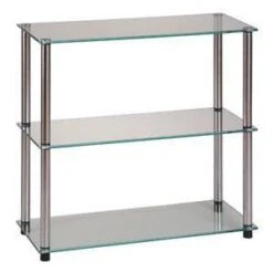 26.5" Designs2Go Classic Glass 3 Shelf Bookshelf - Breighton Home 9 26.5" Designs2Go Classic Glass 3 Shelf Bookshelf - Breighton Home -Deals Breighton Home Store GUEST e3272250 51eb 41a0 bcfc 27bf78ed435e