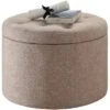 Designs4Comfort Round Shoe Ottoman - Breighton Home