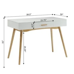 Oslo 1 Drawer Desk - Breighton Home -Deals Breighton Home Store GUEST ec0fc5c5 9ace 4802 aca4 a932b59f835e