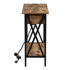 Tucson Flip Top End Table With Charging Station And Shelf - Breighton Home -Deals Breighton Home Store GUEST ed450f62 c3c9 4123 9e22 dc6ee37a63b2